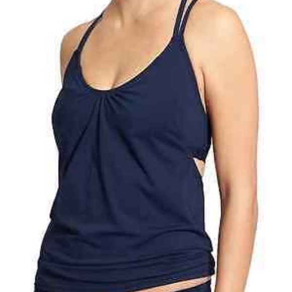 NWT Athleta Aqualuxe Blousy Tankini -XS - Picture 2 of 5